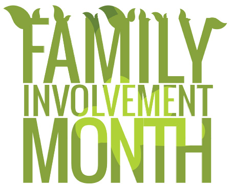 Family Involvement Month Logo