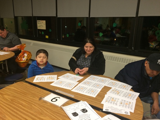 Parents Participating in the Bingo Event 1