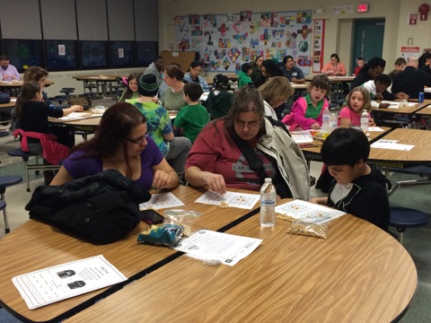 Parents Participating in the Bingo Event 3