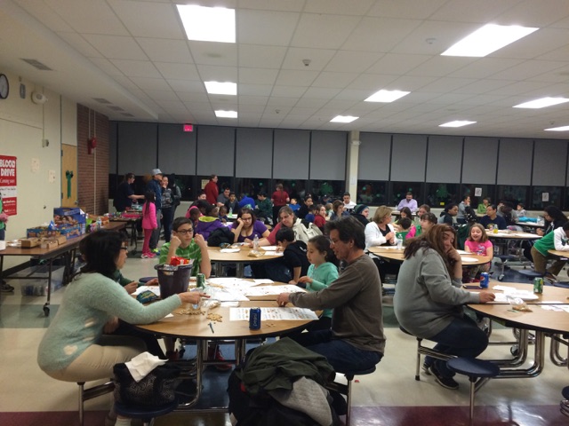 Parents Participating in the Bingo Event 5