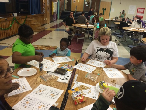 Parents Participating in the Bingo Event 7