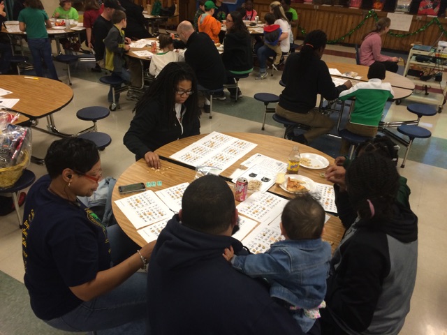 Parents Participating in the Bingo Event 8