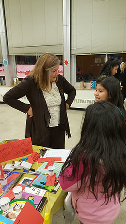 Teachers at Dr. Suess Night