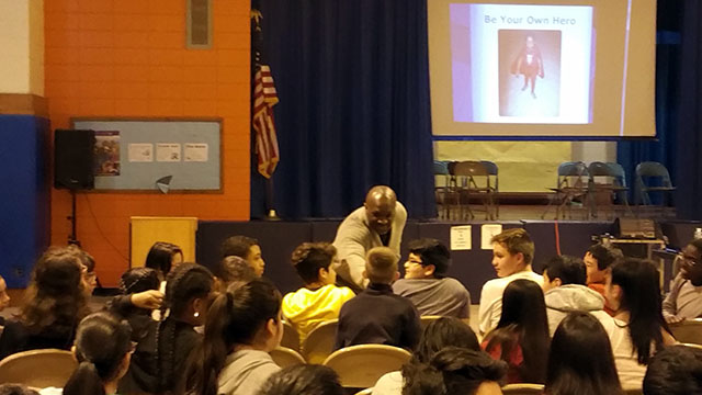 Guest Speaker in the Auditorium 1