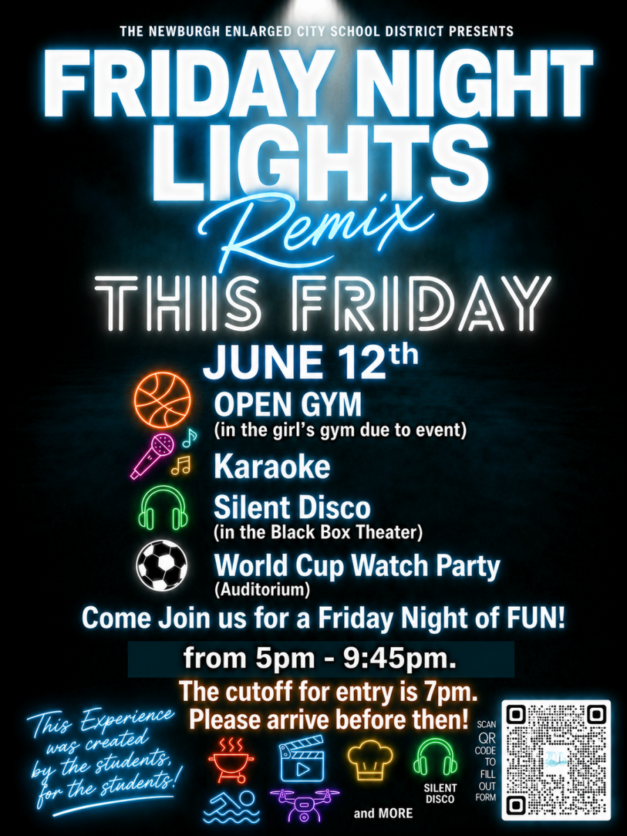 Thumbnail for Attention NFA Students!!! Join Us this Friday for Friday Night Lights Remix!!!