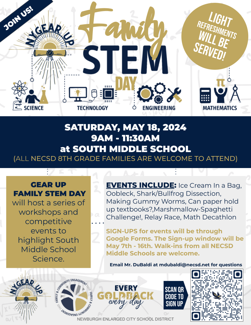 Thumbnail for Join Us for GEAR UP Family STEM Day