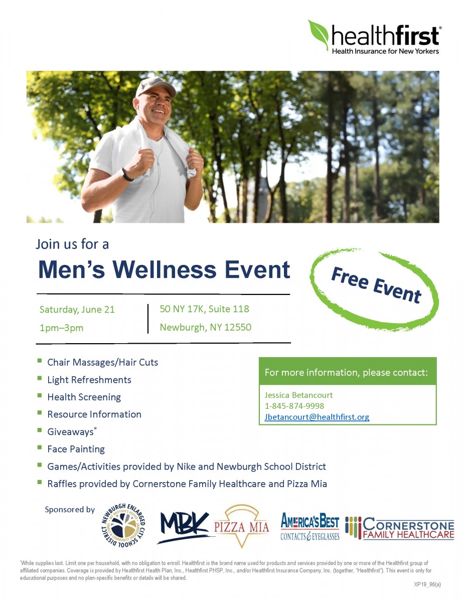Thumbnail for Join Us this Saturday - Mens Wellness Event - Free Haircuts and more