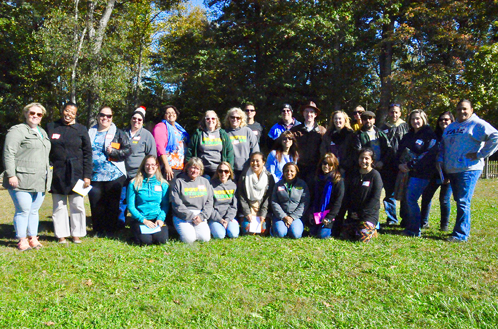 Teachers from South Middle School visit Storm King Art Center.