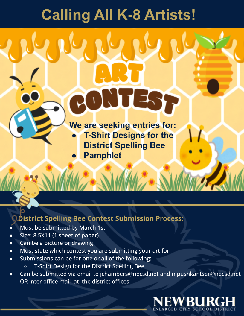 Thumbnail for Calling all K-8 Artists! | Spelling Bee Art Contest
