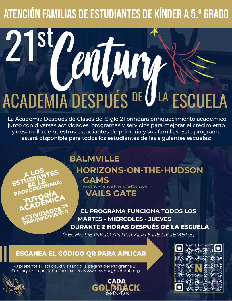 THE 21st CENTURY AFTER-SCHOOL PROGRAM IS BACK!- News - NECSD