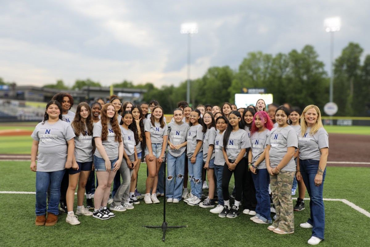 Thumbnail for Star-Spangled Spotlight: Meadow Hill Students Perform at Renegades Stadium