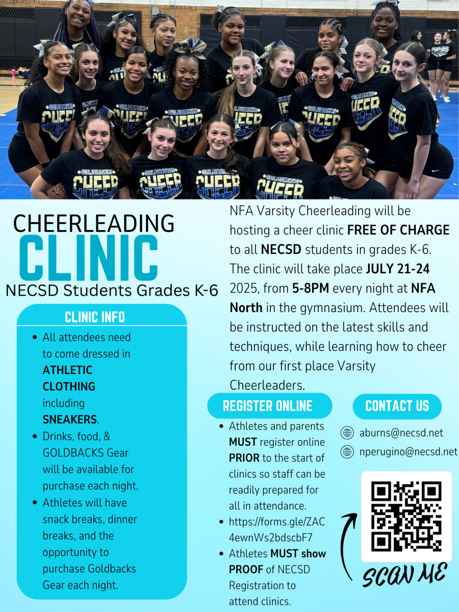 Thumbnail for CHEERLEADING CLINIC | NECSD Students Grades K-6