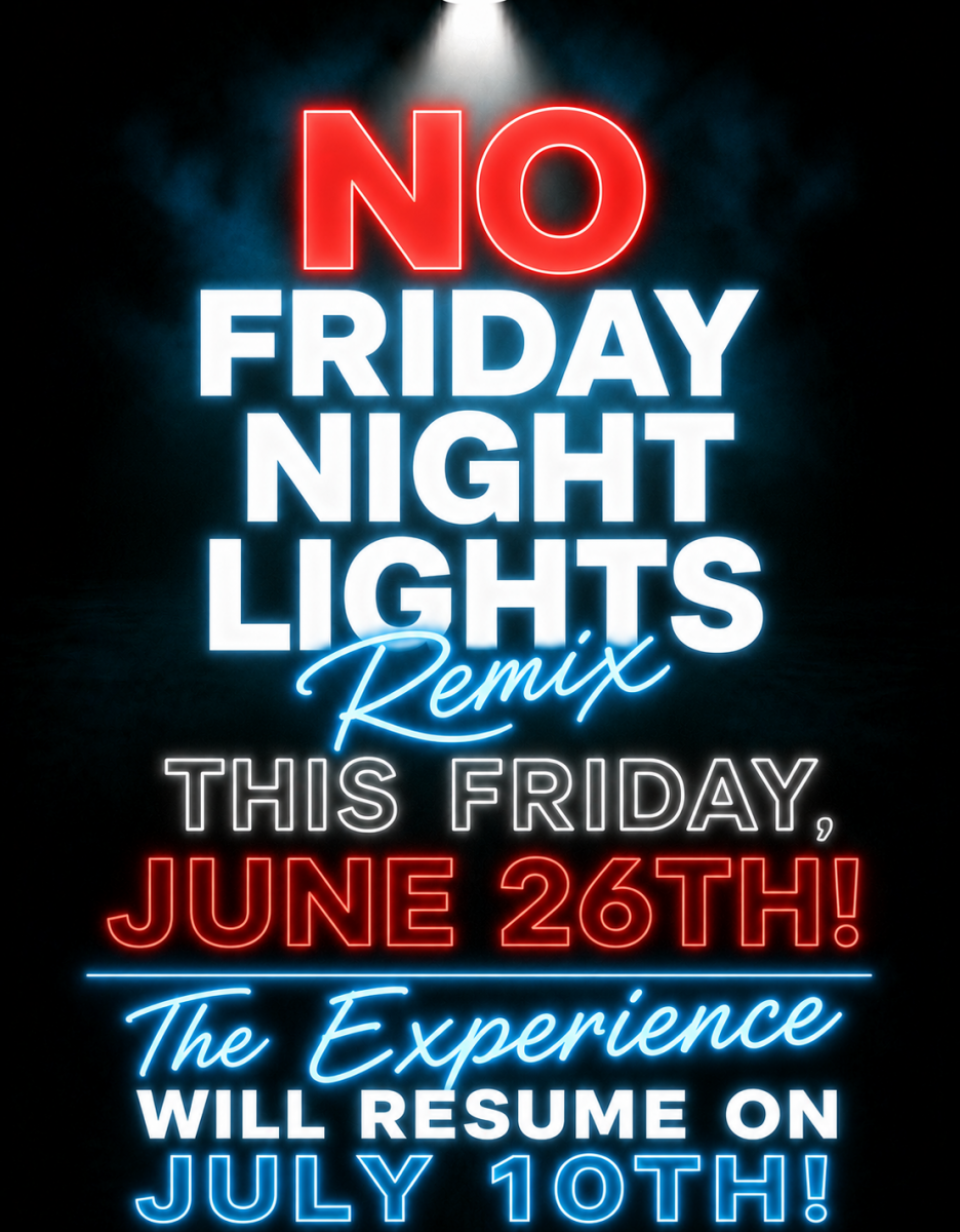 Thumbnail for Attention NFA Students! NO FRIDAY NIGHT LIGHT REMIX this Friday, June 26th