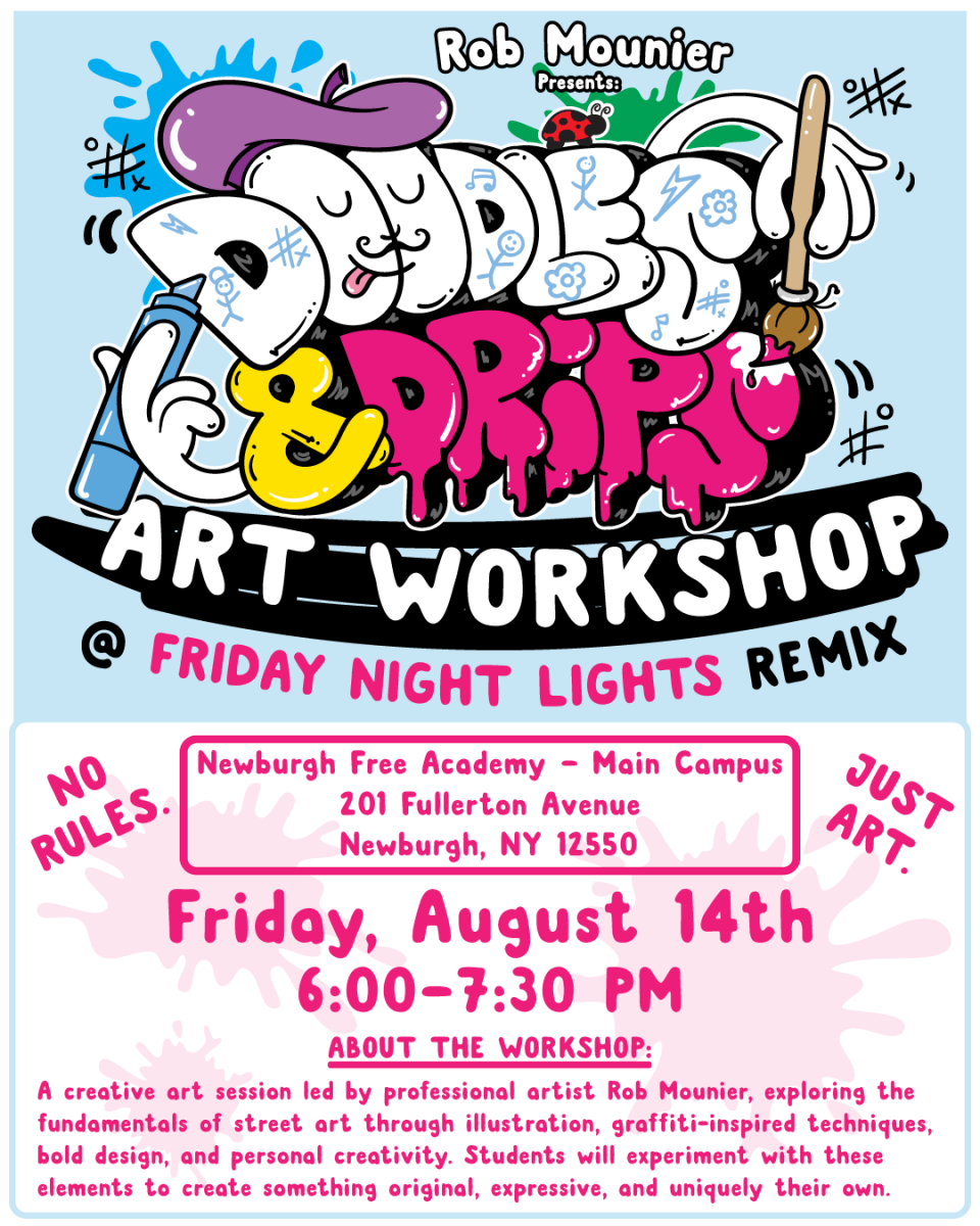 Thumbnail for High School Students!!!  COME FLEX YOUR CREATIVE MUSCLE at our  DOODLES & DRIPS  Art Workshop!!!