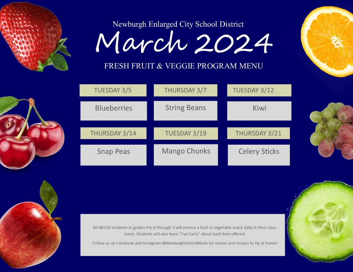 Thumbnail for Fresh Fruits & Veggies Program | March 2024