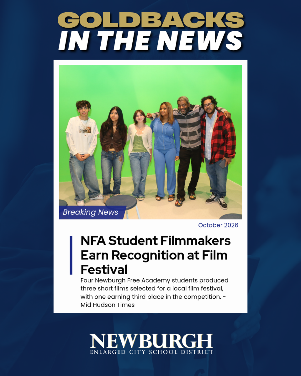 Thumbnail for Goldbacks in the News! Lights, Camera, Action! NFA Video Production Students Head to Film Festival