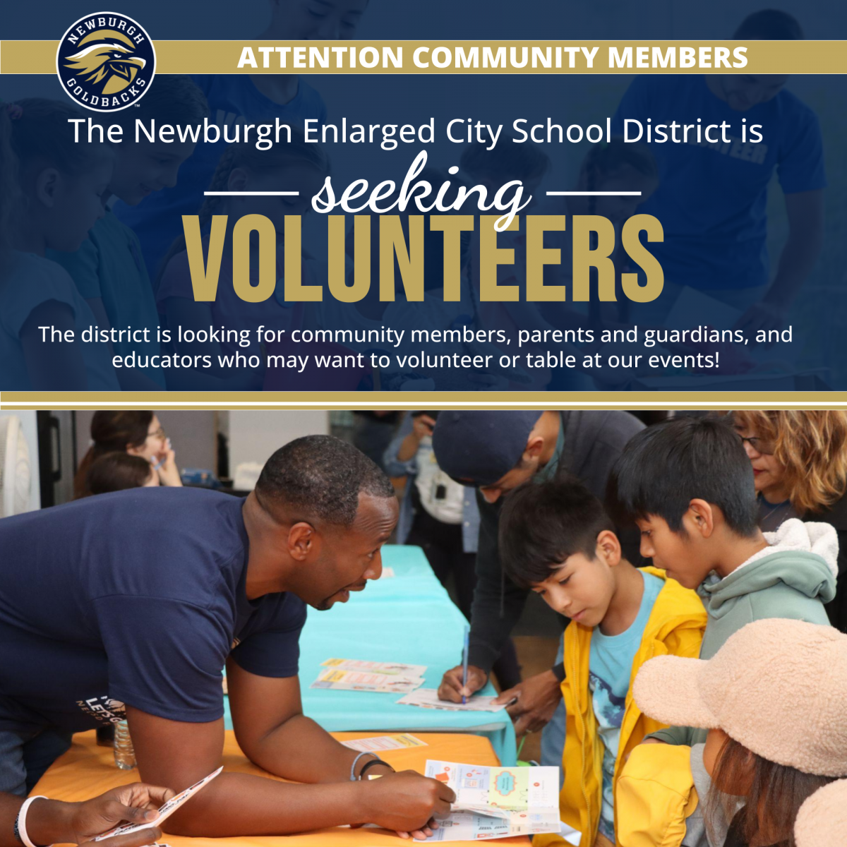 Thumbnail for Seeking Volunteers | Upcoming Programs & Events