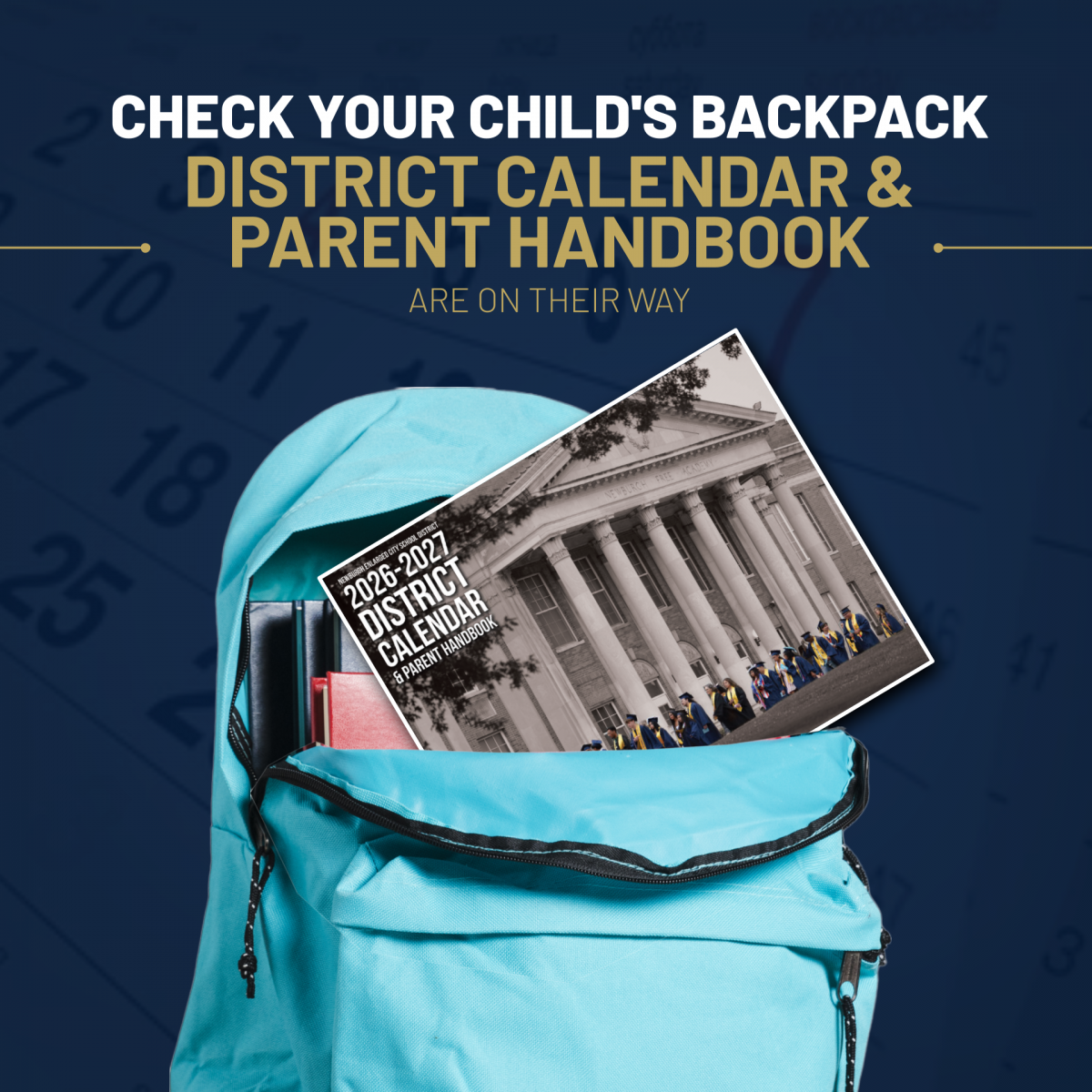 Thumbnail for District Wall Calendar & Parent Handbook | 2026-2027