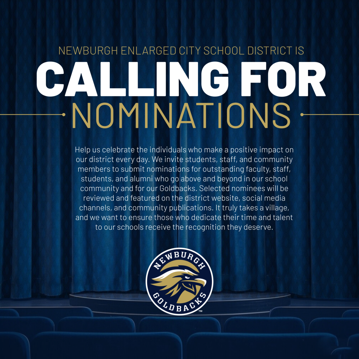 Thumbnail for Calling for Nominations!