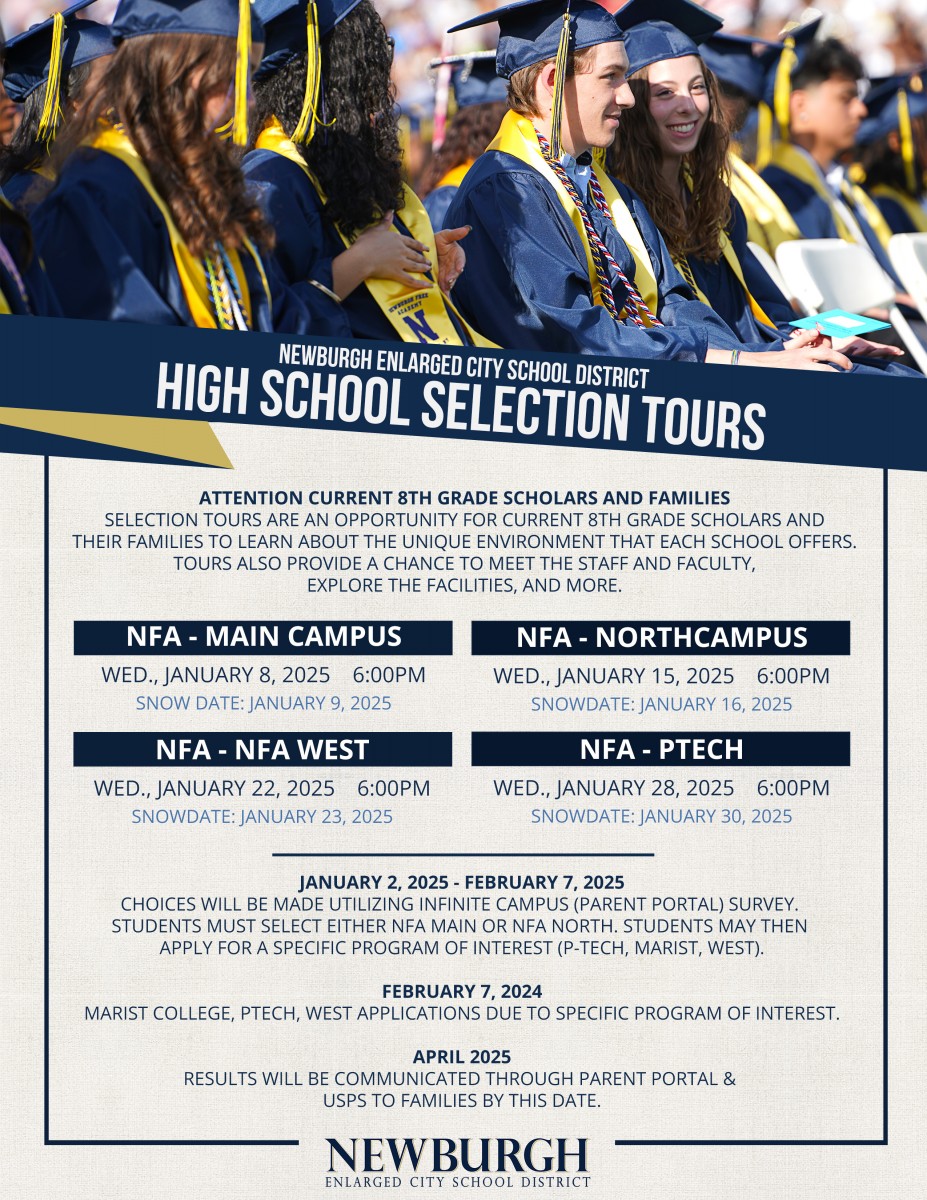 High School Selection Tours January 2025 News NECSD