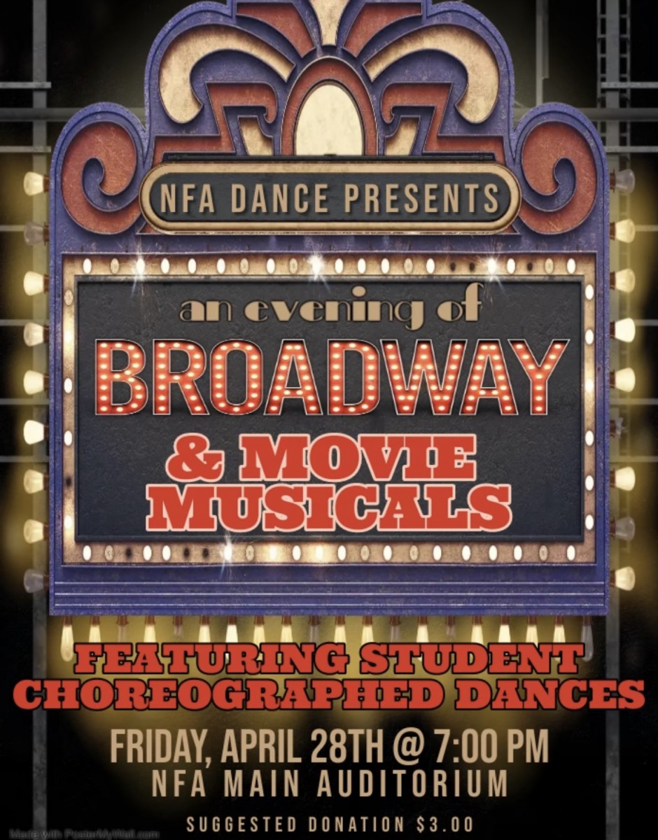 NFA Dance Presents An Evening of Broadway Movie Musicals Newburgh