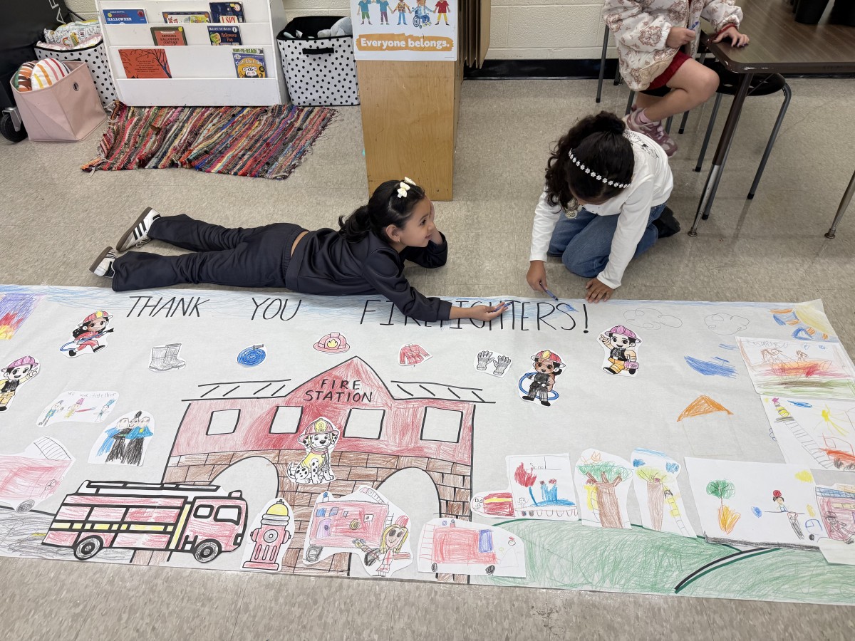 Thumbnail for Meadow Hill Scholars Thank Fire Fighters for Prevention Week Visits