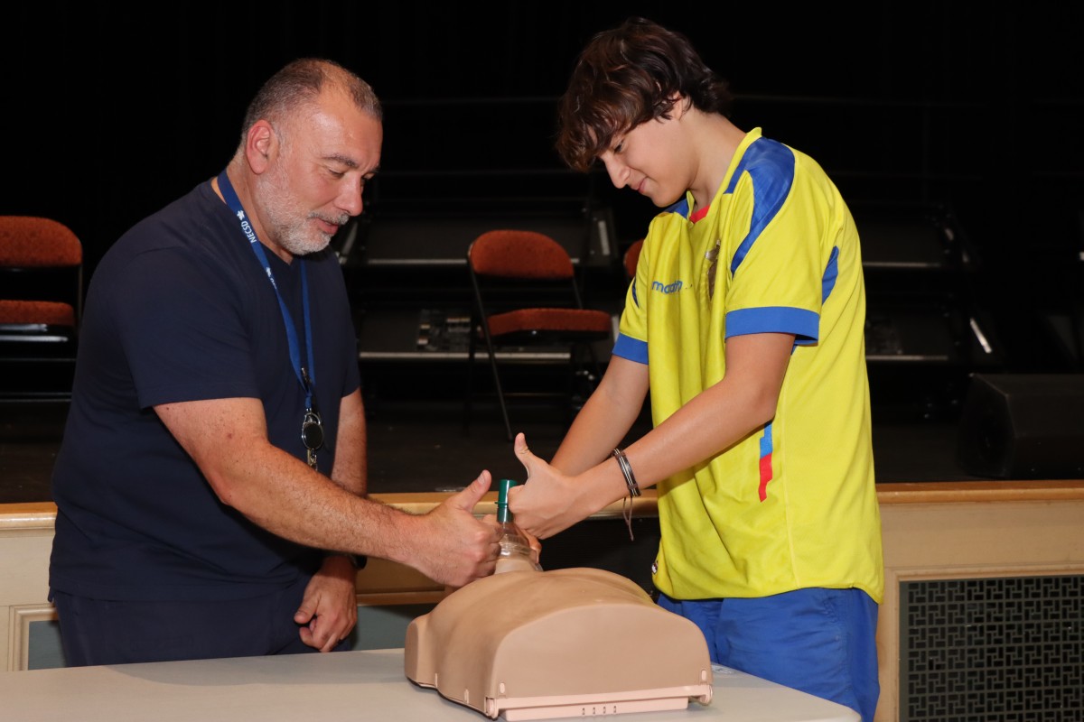 Thumbnail for Summer Scholars Learn Basic Life Saving and First Aid Skills