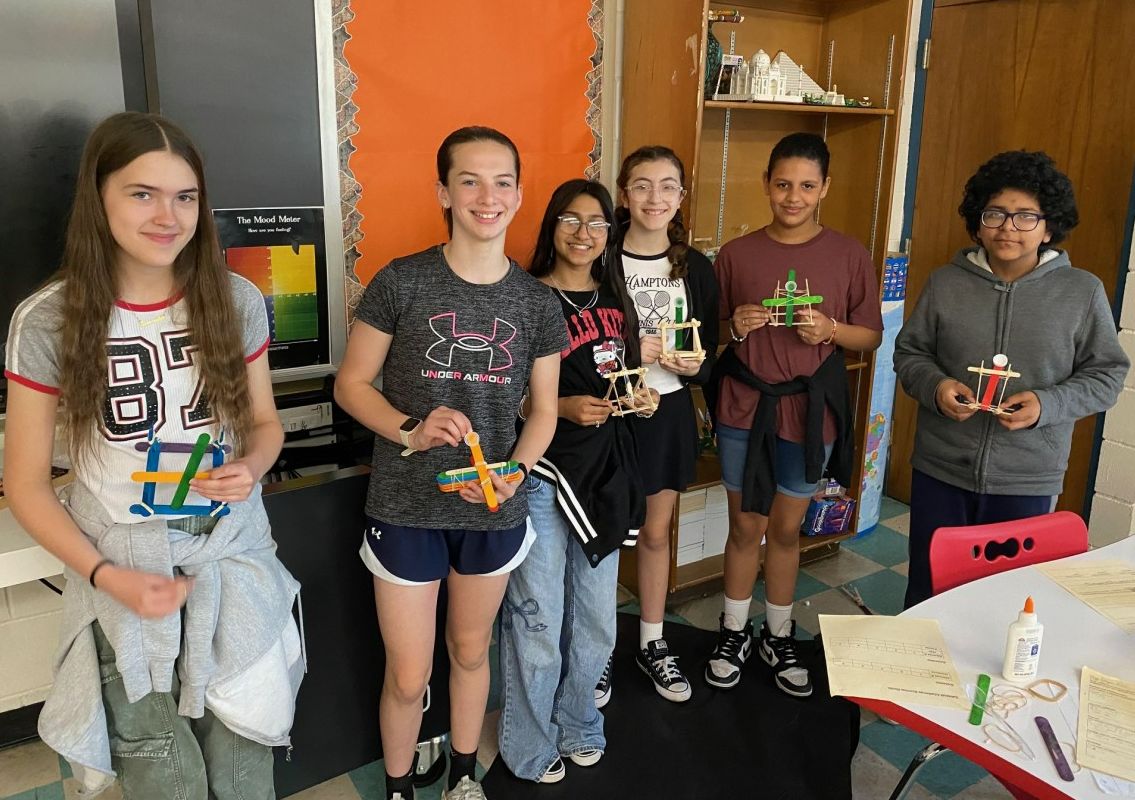 Thumbnail for Meadow Hill Middle School Scholars Participate in STEM Challenge