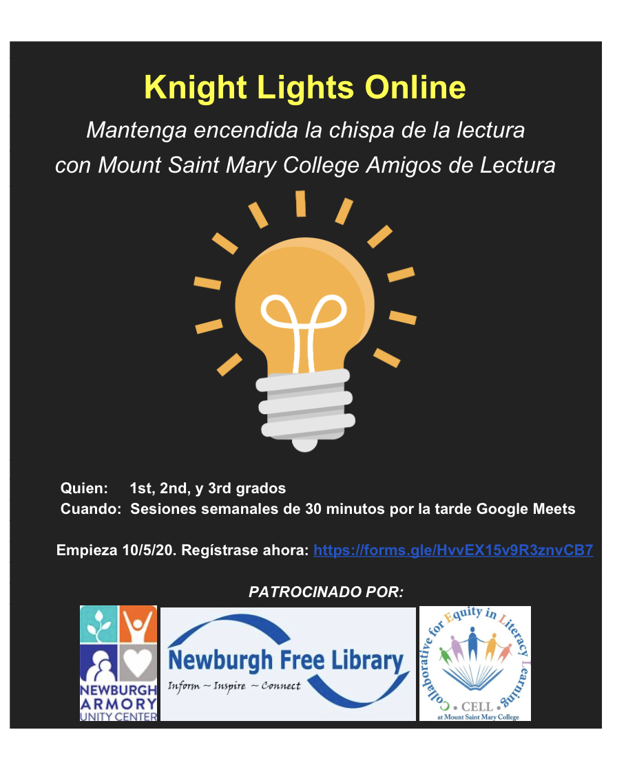 Knight Lights on Flier in Spanish.