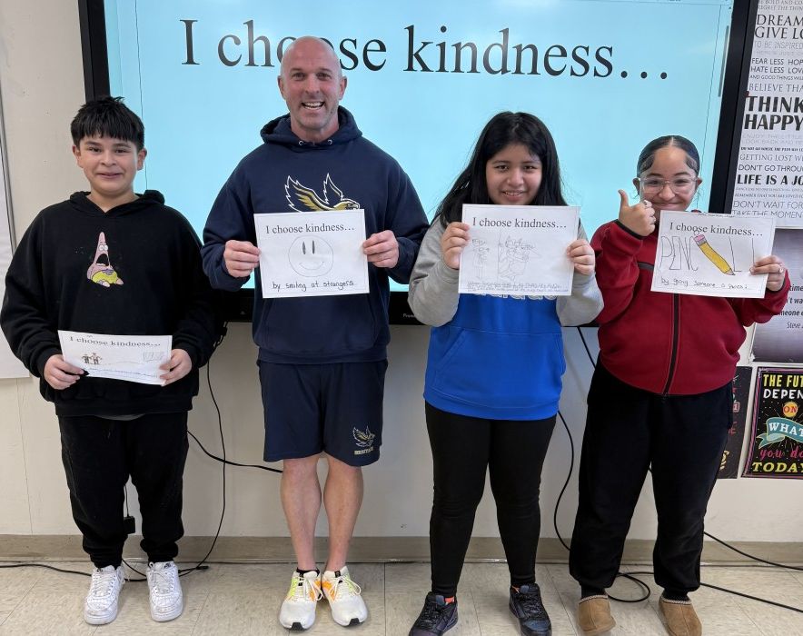 Thumbnail for Heritage Middle School Scholars remind one another to always “Choose Kindness”