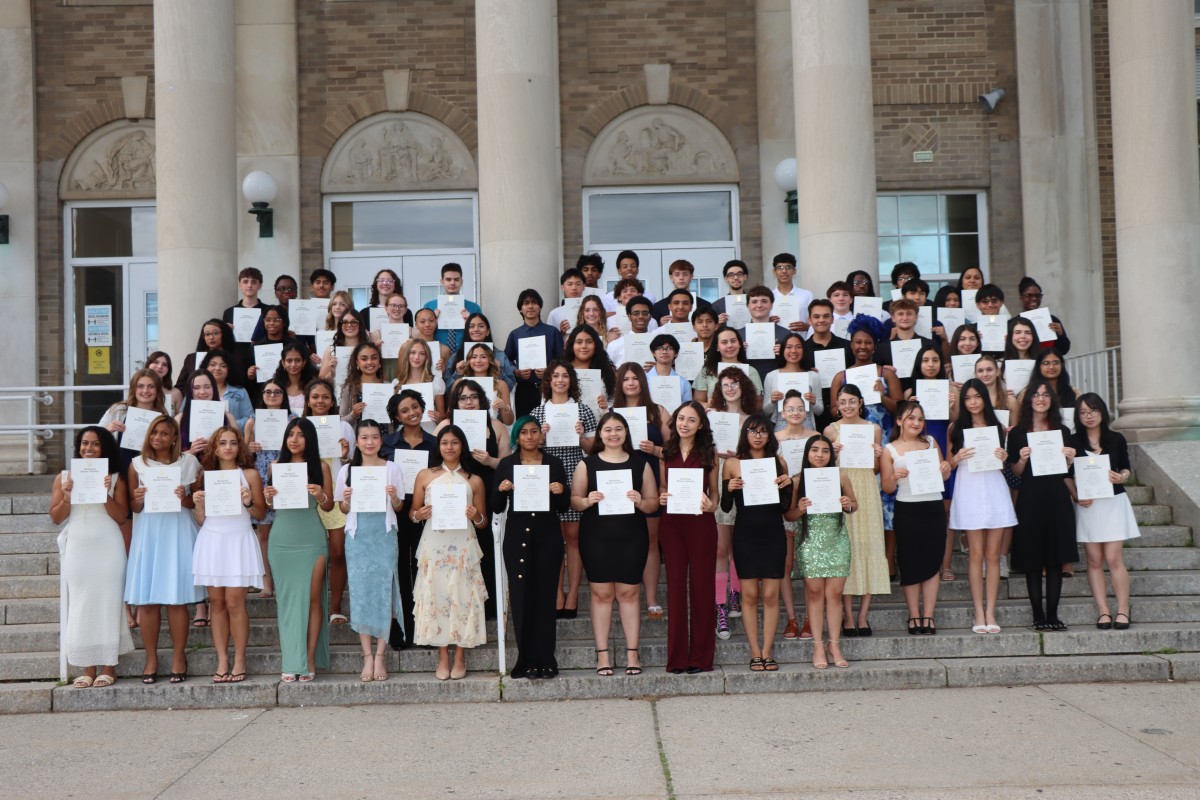 Thumbnail for Newburgh Free Academy Inducts 87 New Members to National Honor Society