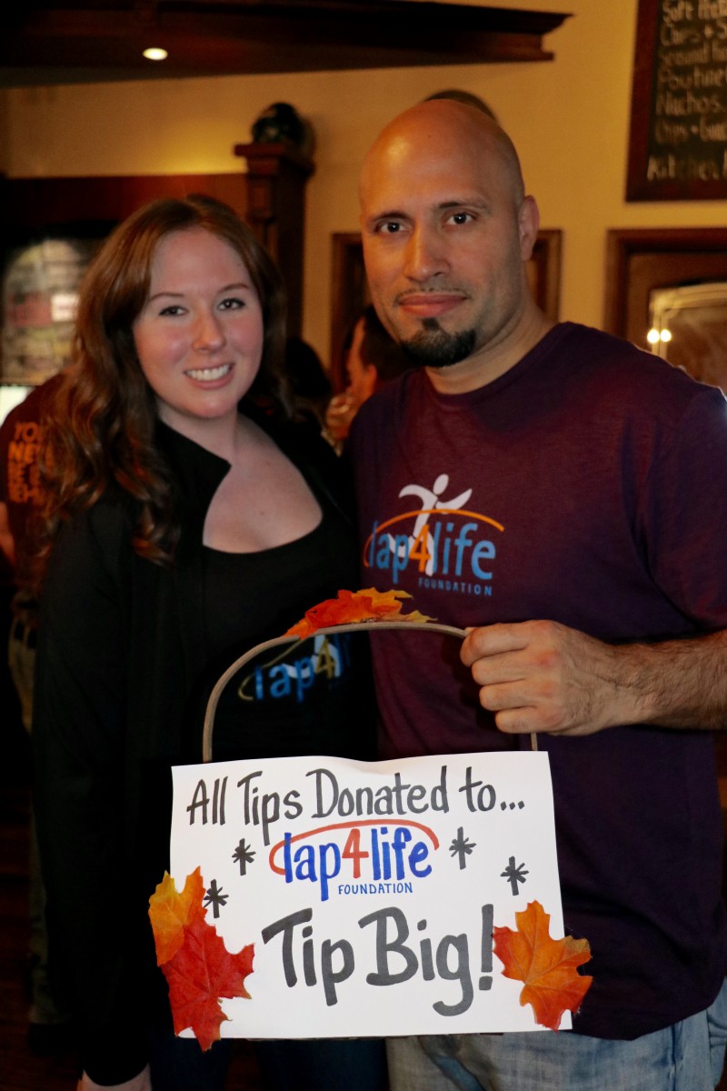 Dr. Padilla and Ms. Cunane pose