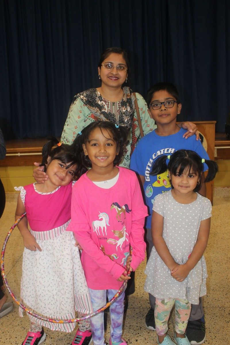 Participants pose for a photo.