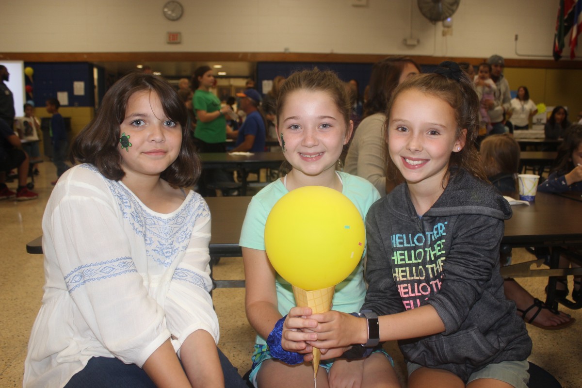 Students pose for a photo.