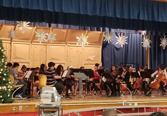 Students perform