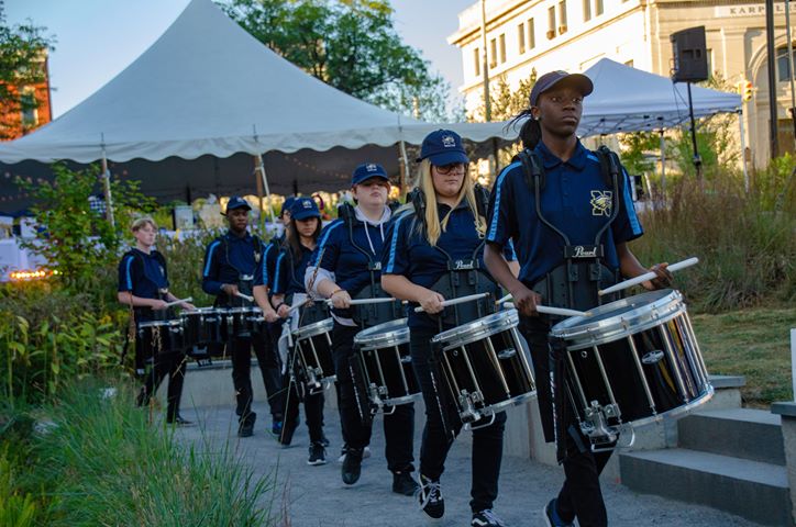 Students perform at the annual Safe Harbors on the Hudson gala.