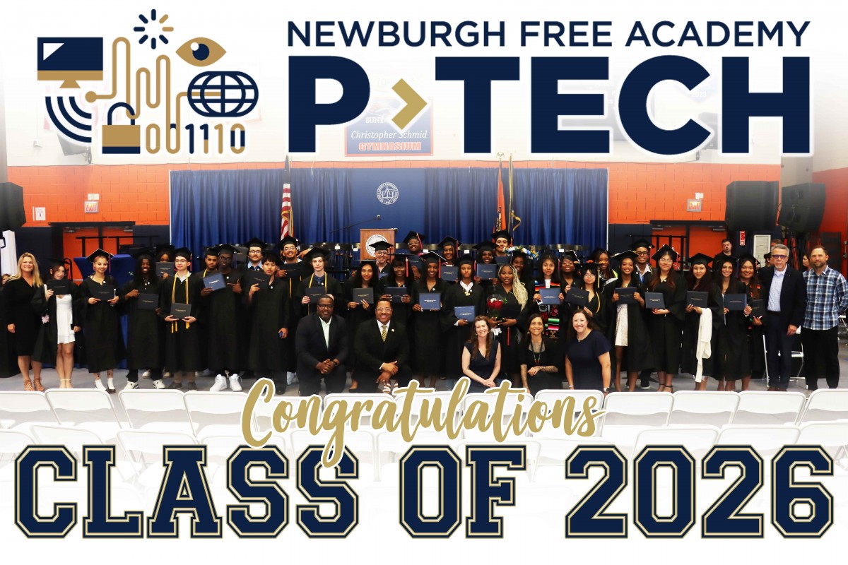 Thumbnail for Newburgh Free Academy P-TECH Program Celebrates 33 More SUNY Orange Graduates