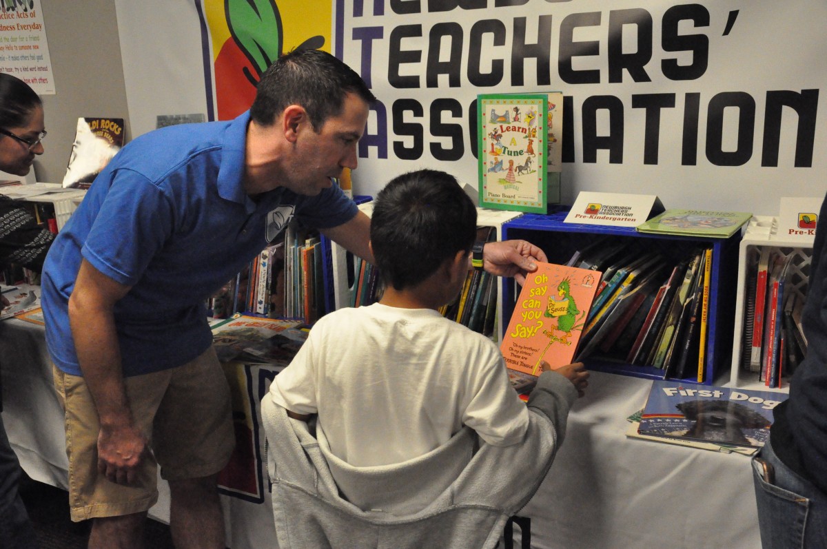 The Newburgh Teachers Association hosts their 2nd Annual Book Giveaway