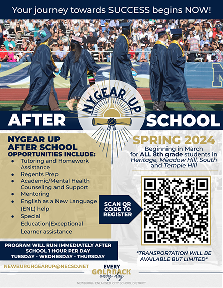 Thumbnail for NECSD NYGear Up After School Program is Here!