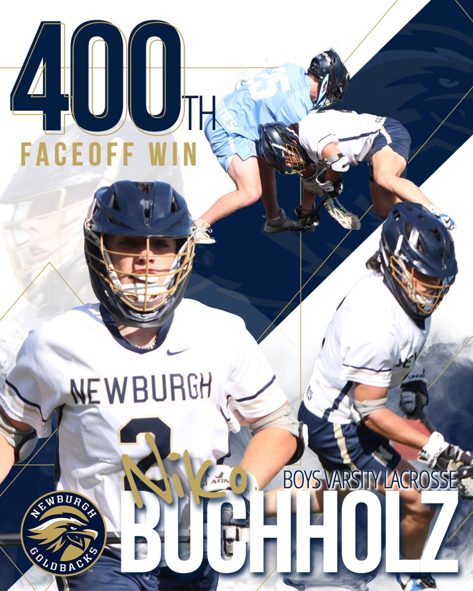 Thumbnail for Niko Buchholz | 400th Faceoff Win for the Boys Varsity Lacrosse Team