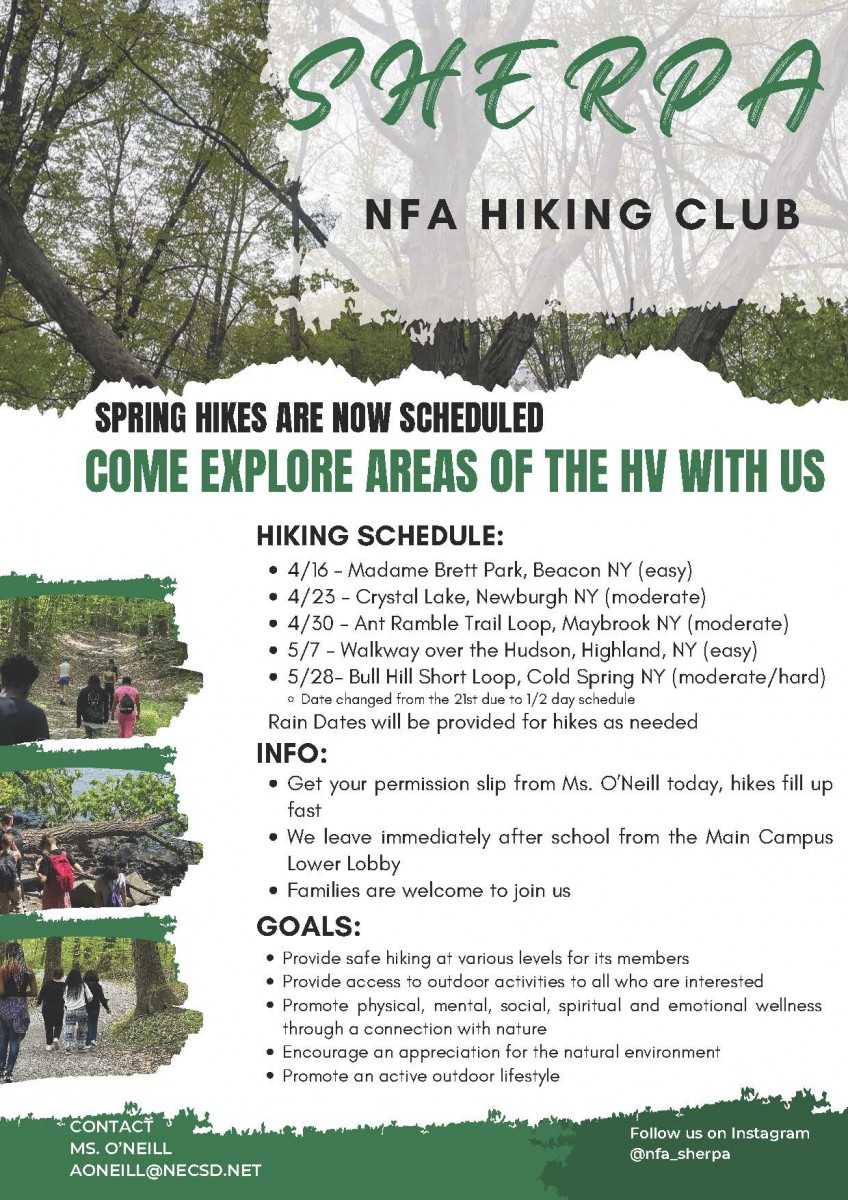 Thumbnail for SHERPA | NFA Hiking Club