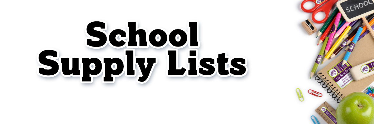 supply lists