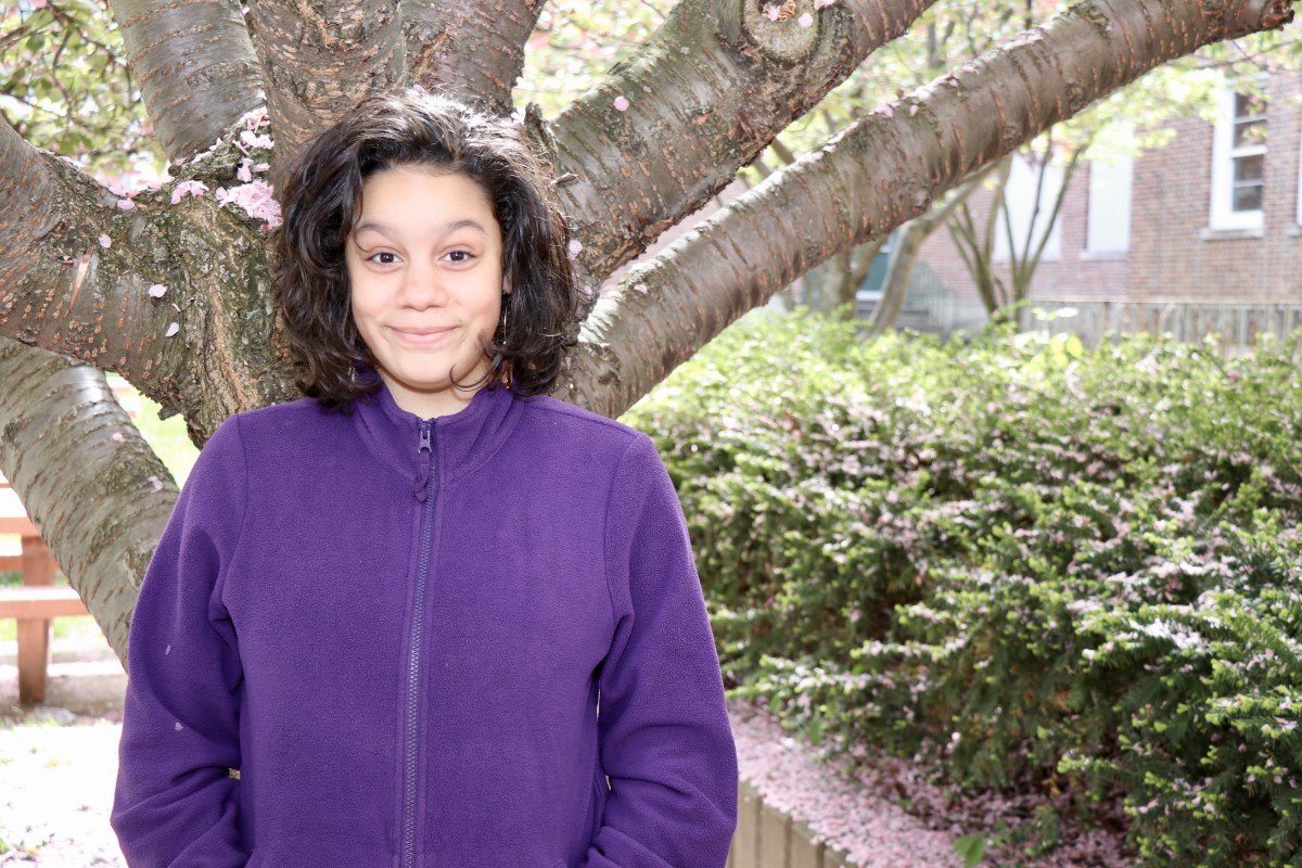 Angelina Nieves, 7th grade “I like to go swimming. That’s the main thing I like to do. I go to the Newburgh pool.”