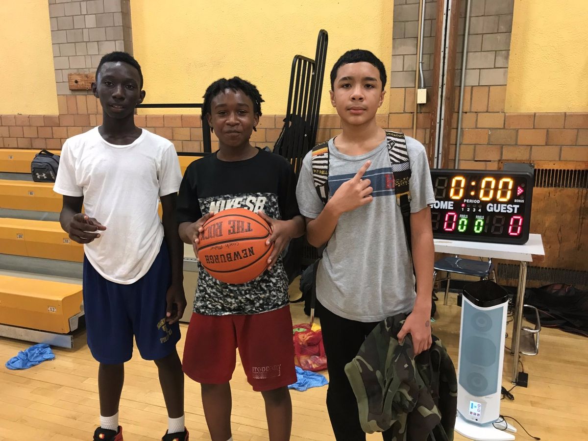 Zaymir P., Bashir M. & Aiden B. 7th team who won 7th & 8th group.