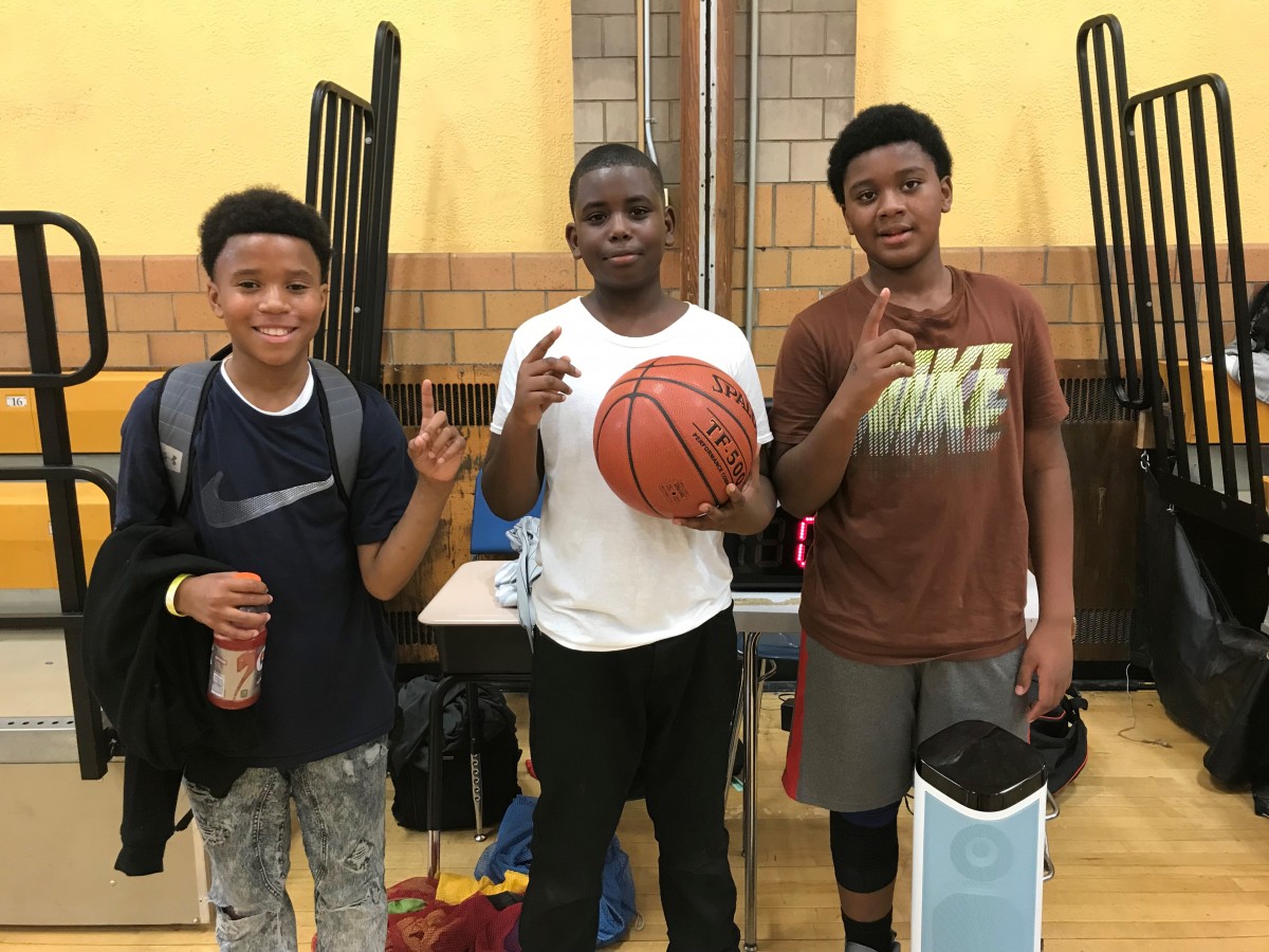 Xavier S., Nasean M., & Fabian R. -6th winning team