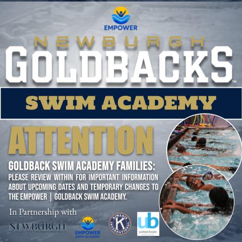 Thumbnail for ATTENTION GOLDBACK/Empower Swim Academy Session 1 Families,