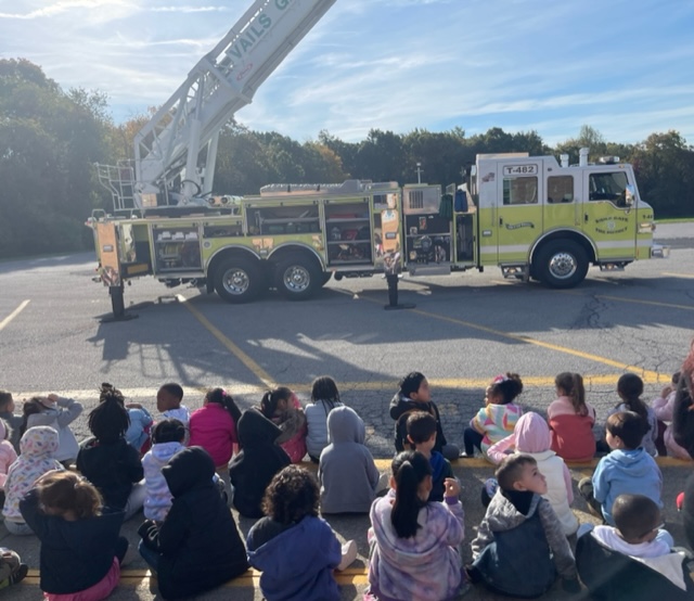 Temple Hill Academy Visited by VGFD for Fire Prevention Week- News - NECSD