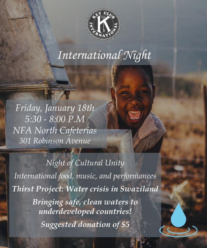Thumbnail for NFA Key Club to Host 2nd Annual International Nigh