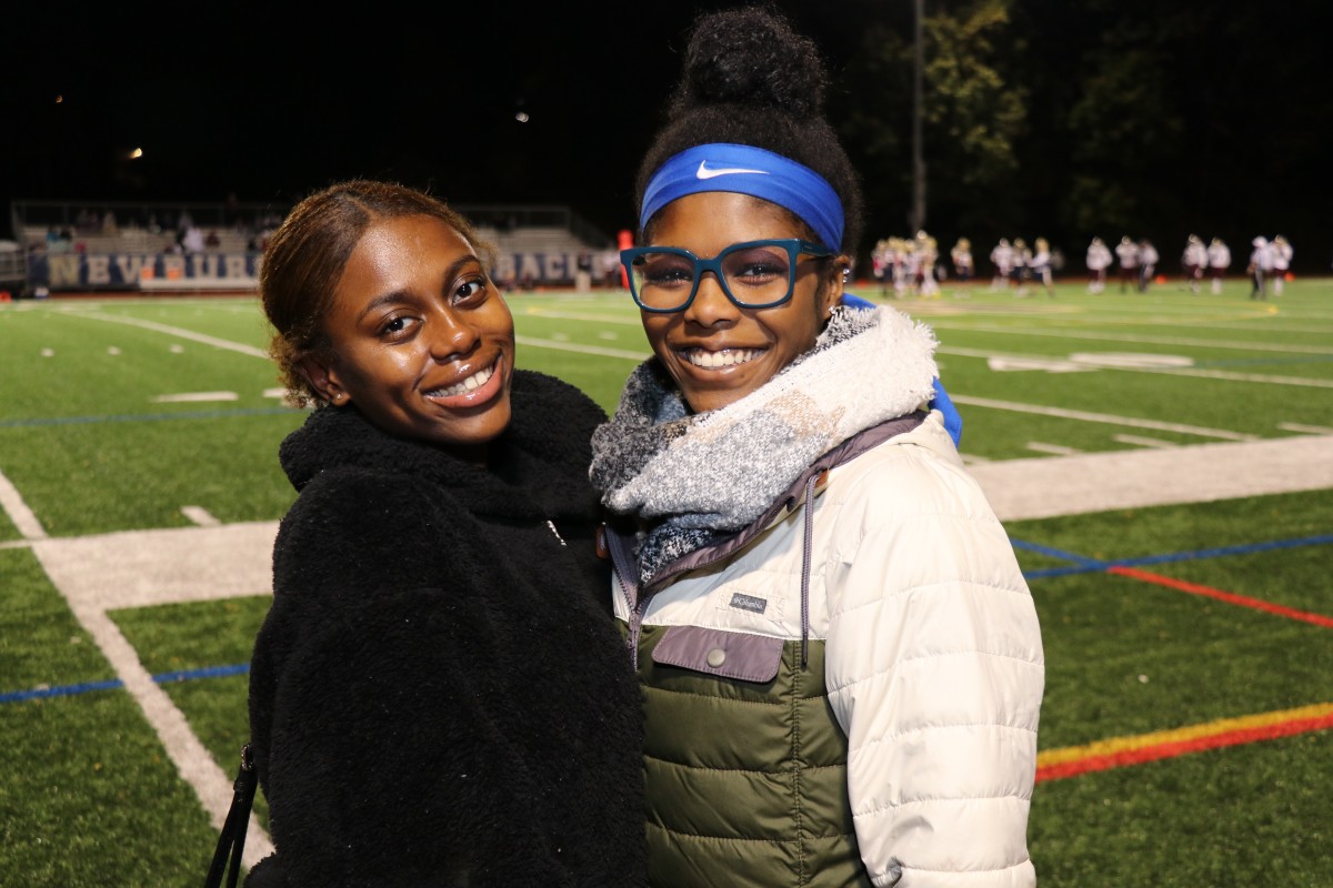 Class of 2019 members Naomi Roach (Howard University) and  Liza Licameli (High Point University)