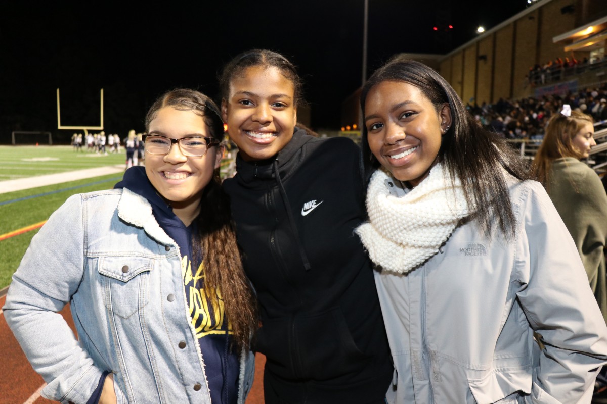 Members of the class of 2019 Nina Zylberberg (SUNY Orange), Taina Caballero (UAlbany), and Pearlasha Cook (SUNY Orange).